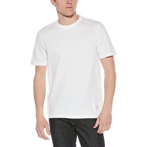 Thom Browne Mens  T-Shirt, White